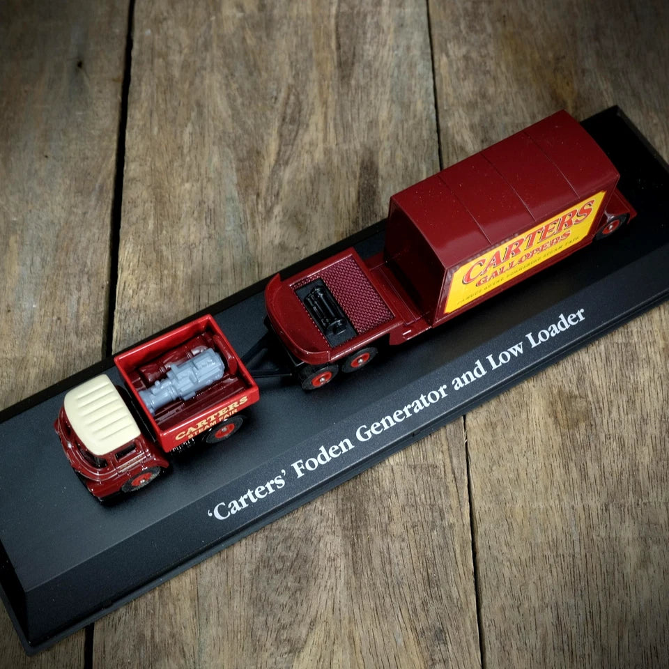 Atlas Showmans Carters Steam Fair Foden Generator Lorry & Trailer