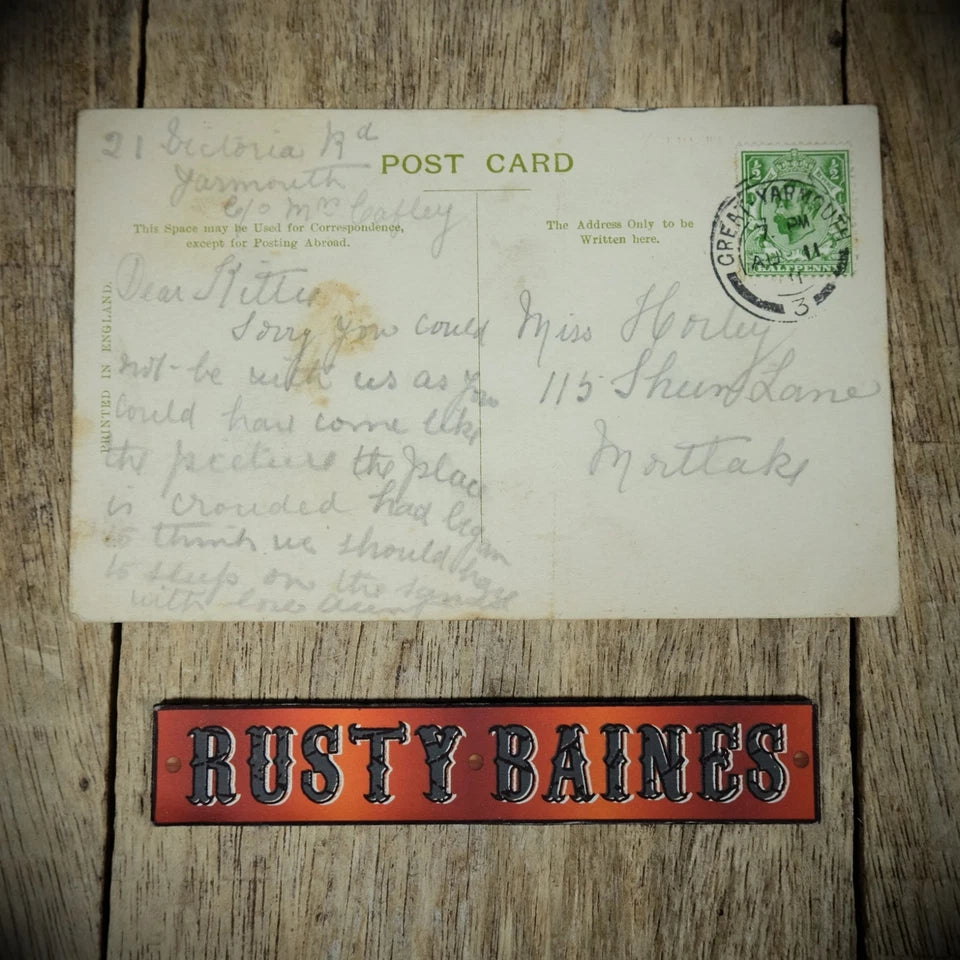 Postcard, Come as You are to Great Yarmouth, Hairy Legs Chubby Man