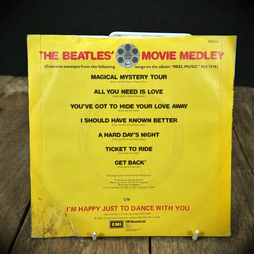 Record 7" Single: The Beatles, Movie Medley, Magical Mystery Tour
