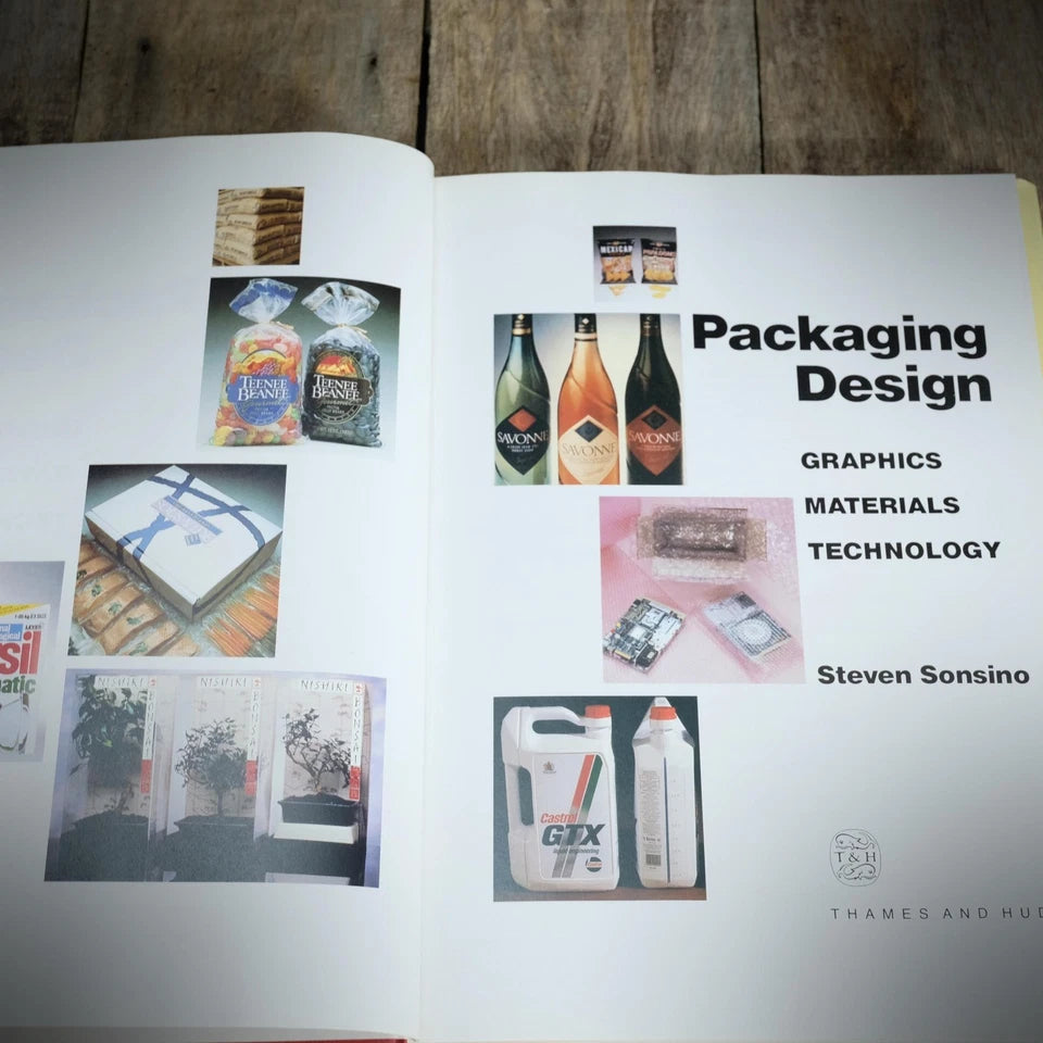 Packaging Design, 1980's/1990's Products, CAD, S Sonsino, Hardcover
