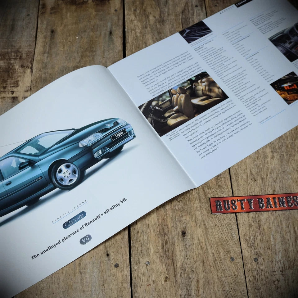 Sales Brochure, Renault Laguna Range, 1995 UK