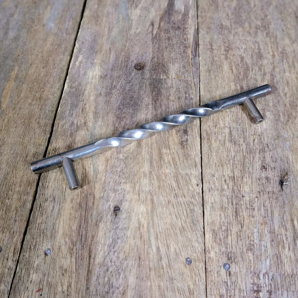 Cupboard Drawer Handles, Upcycle Vintage Industrial Drill Bit Tool Style x15