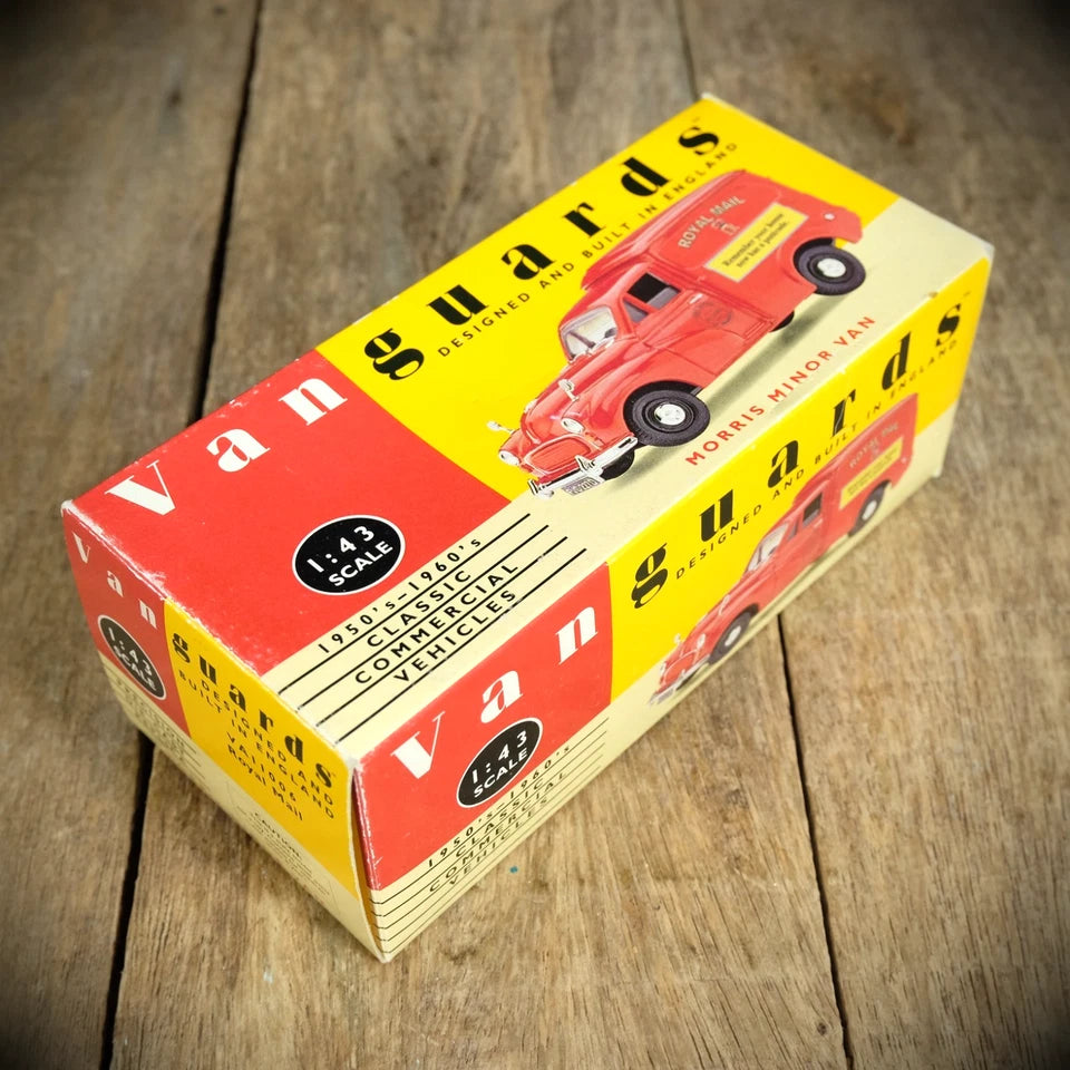 Lledo Vanguards Morris Minor Royal Mail Van, 1/43 Scale Model, Made in England