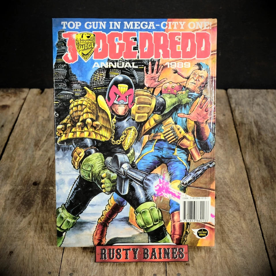 Judge Dredd Annual 1989, Fleetway Comic Hardcover