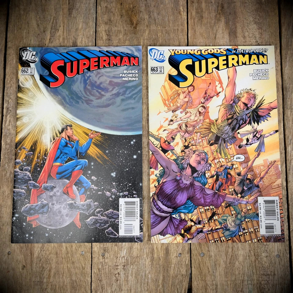 Comic Bundle, DC Superman #662-663-664-665-666