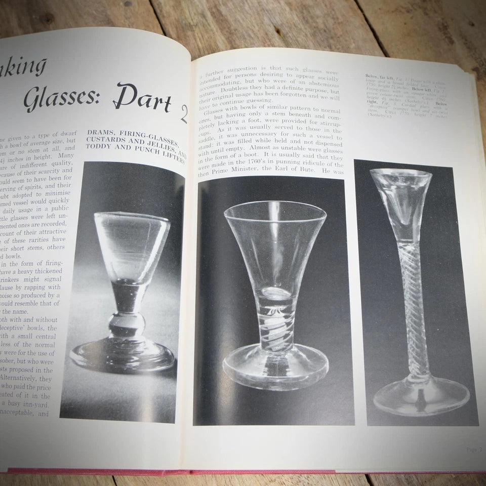 English and Irish Glass, Geoffrey Wills, Antique Collecting, 1968 Hardcover