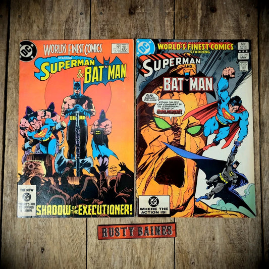 DC Comic, World's Finest, Superman & Batman #291 & 299