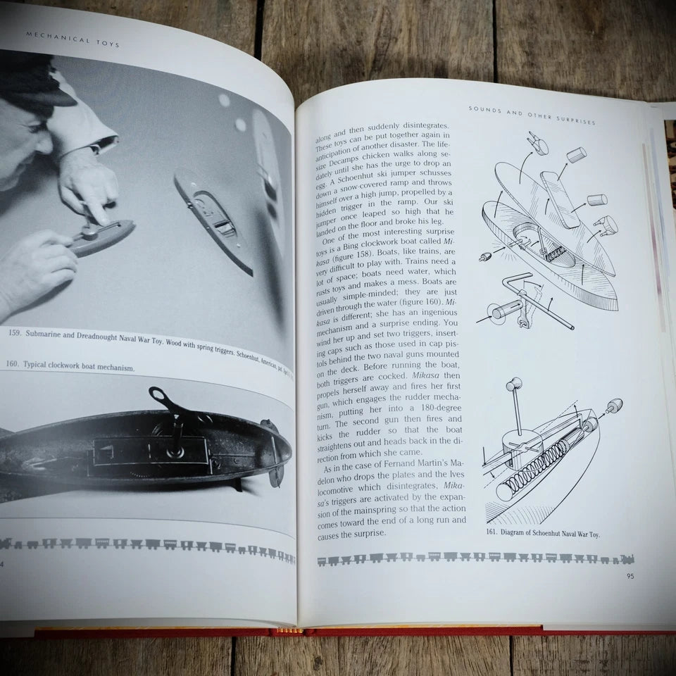 Mechanical Toys, How They Work, Clockwork & Tinplate, A & S Spilhaus, Hardback