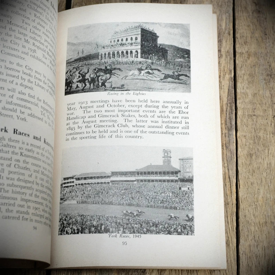 Official Guide to the City of York 1948, Vintage Travel/History Book, Softcover