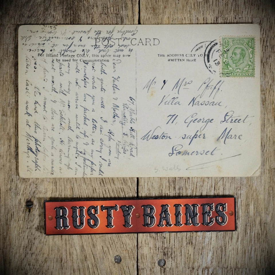 Postcard, Moody Manners Sport Football Club 1912 Real Photo