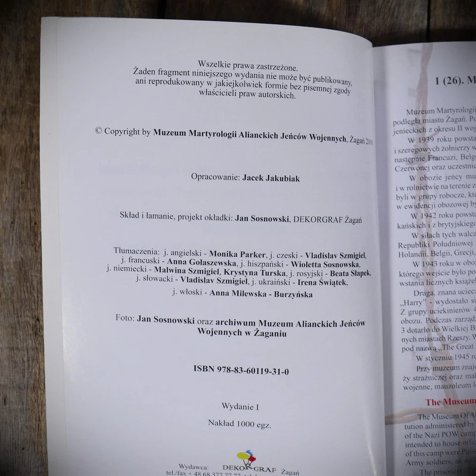 Zagan/Sagan WW2 Prisoner of War Camp Guide Book and Postcards, Softcover 2008