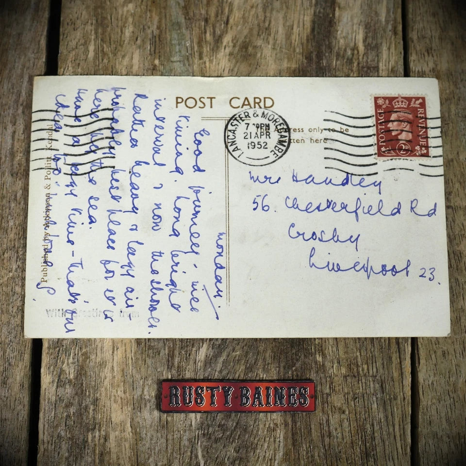 Postcard, Old Bare Village Morecambe, Real Photo