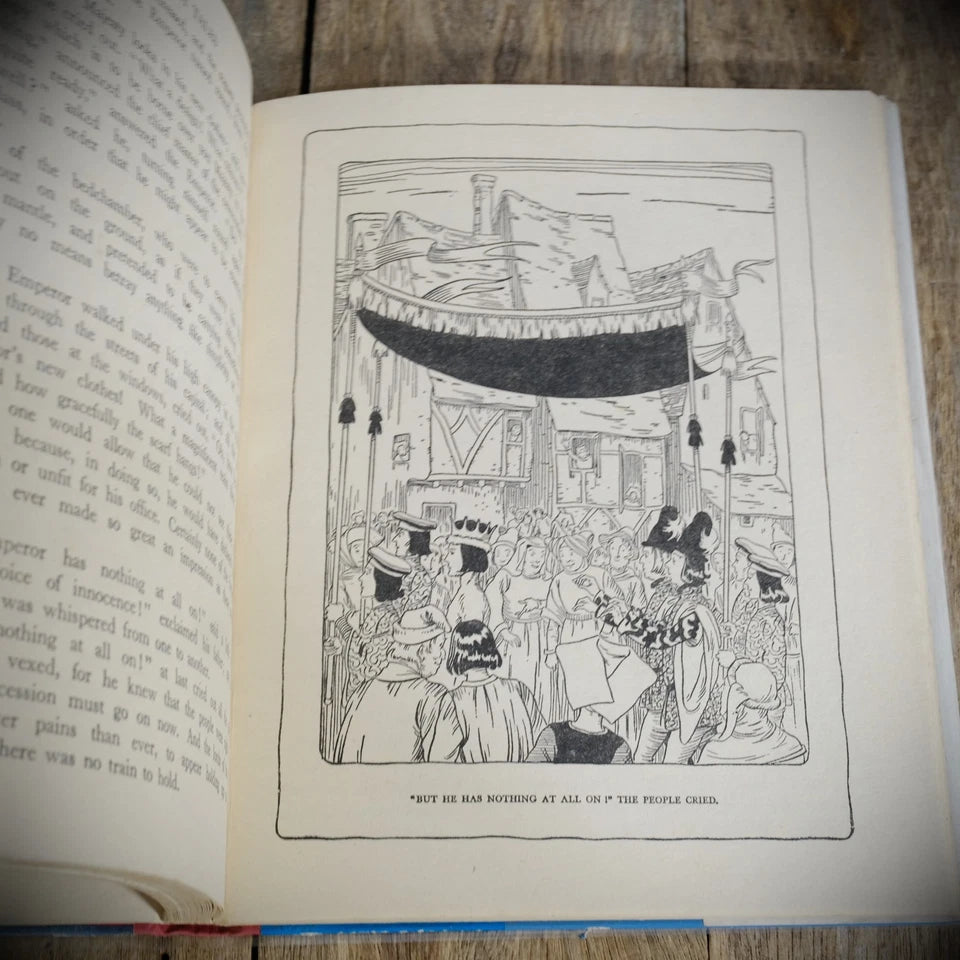 Hans Andersen's Fairy Tales, Vintage Illustrated Collins Story Book, Undated HB