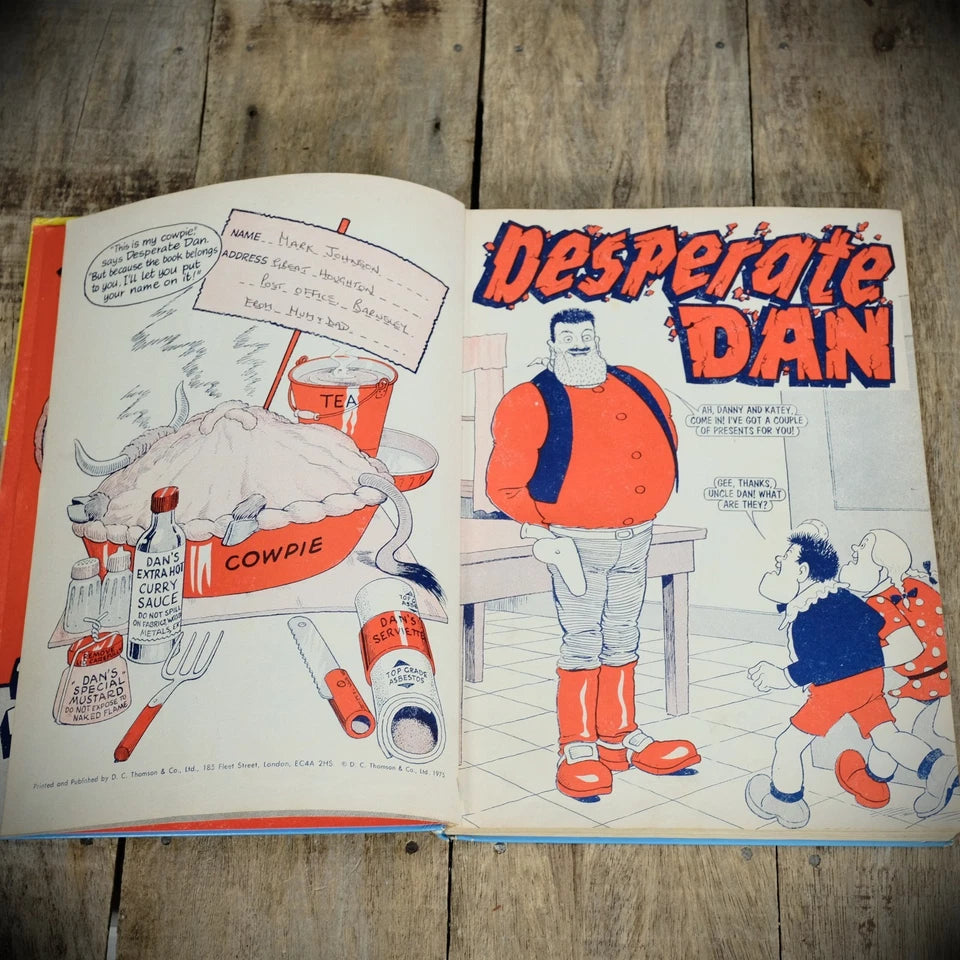 Dandy Annual 1976, Vintage British D C Thomson Comic Hardcover