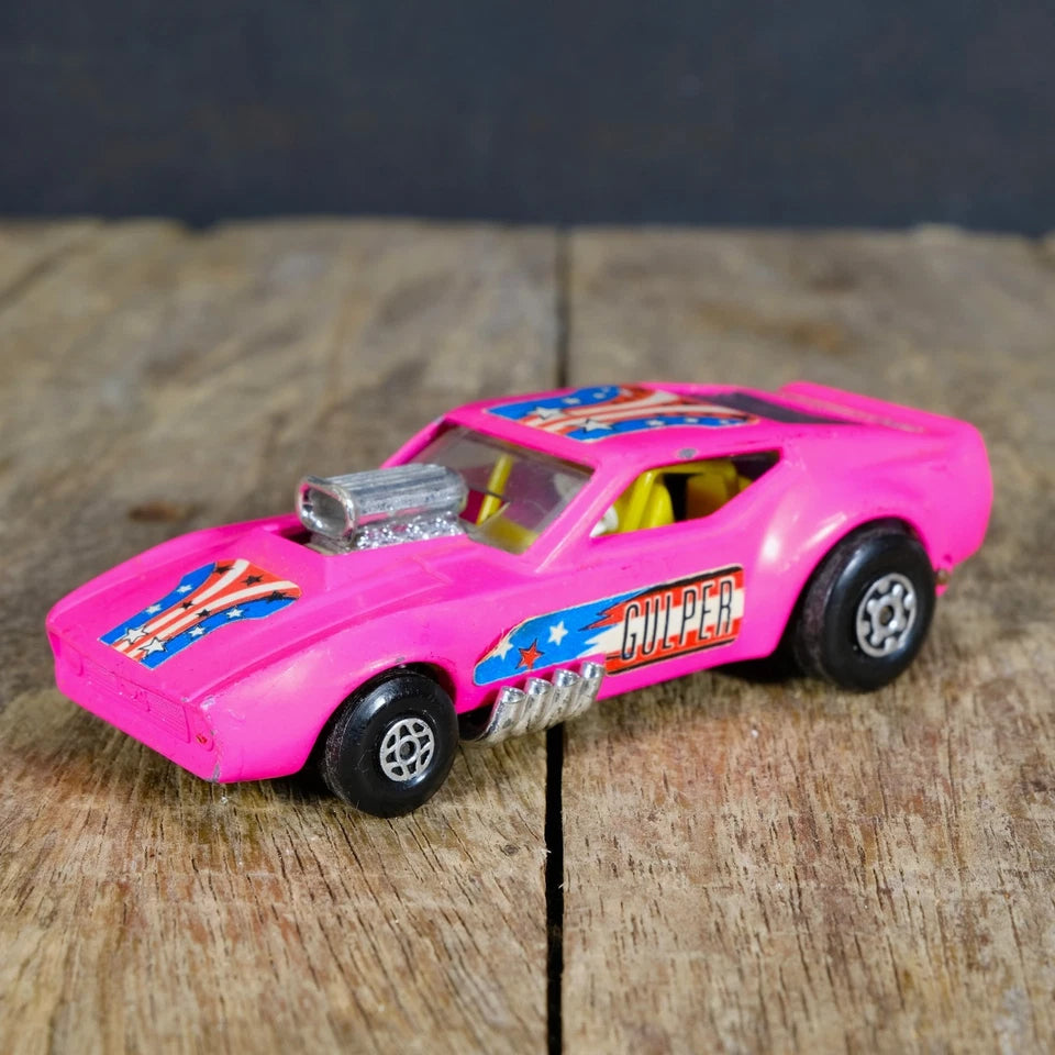 Original Vintage Matchbox Speed Kings K-38 Gus's Gulper Mustang Dragster, No Box