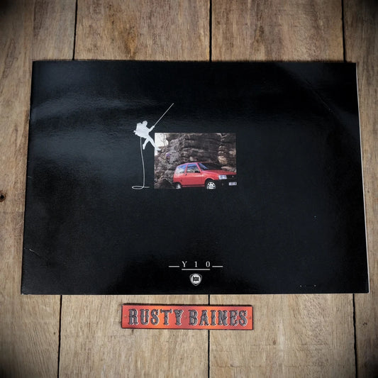 Car Brochure, Lancia Y10, Undated