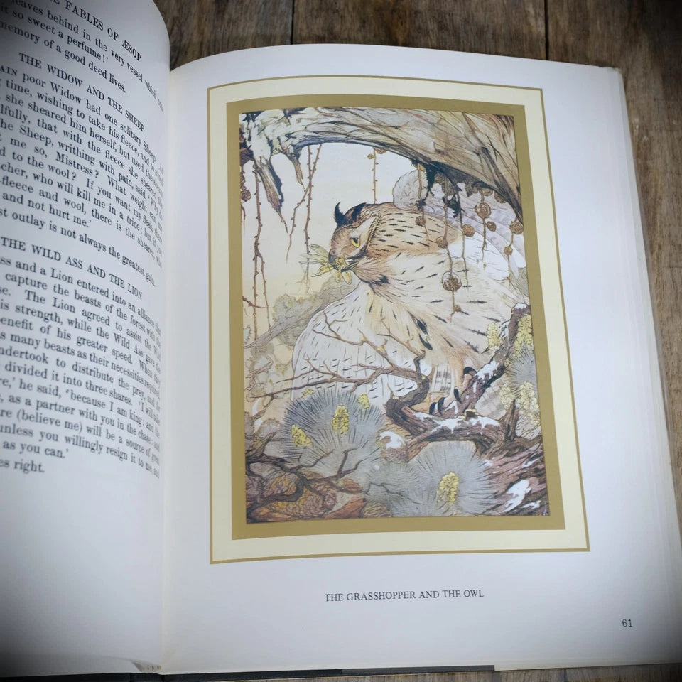 The Fables of Aesop, Edward Detmold, 1985 Australian Hardback