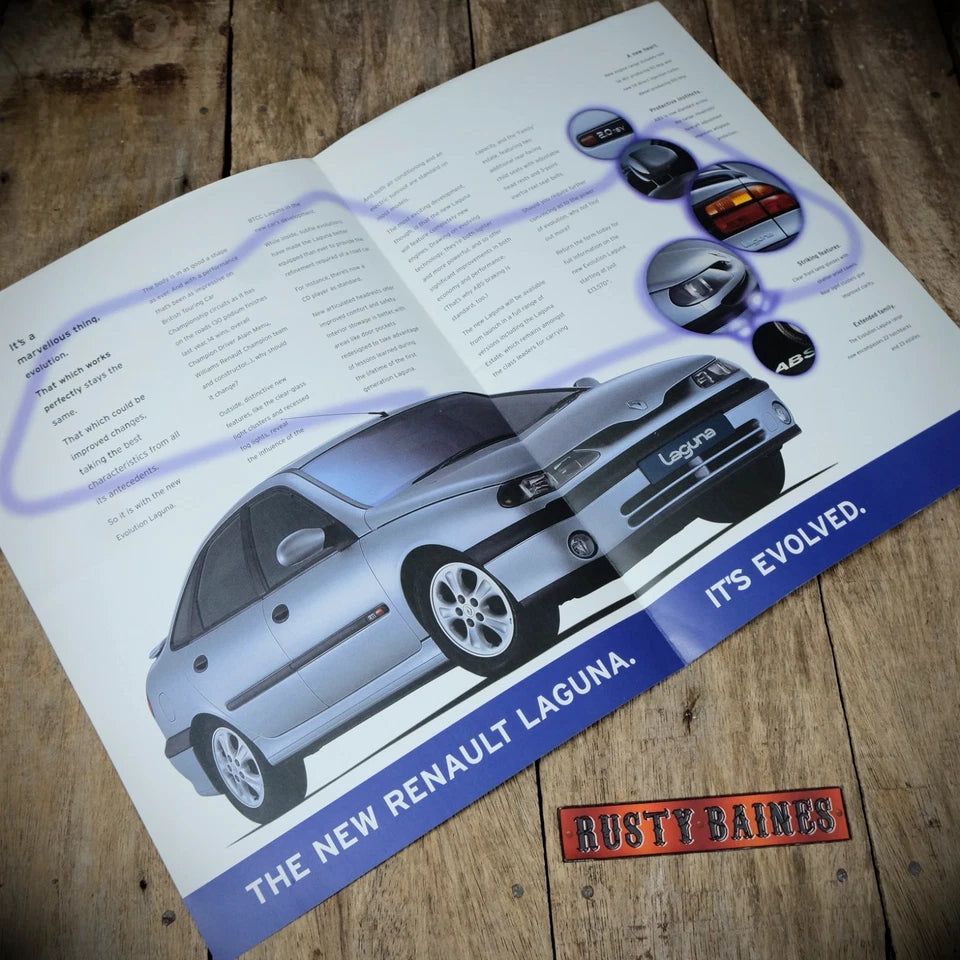 Sales Brochure, Renault Laguna, 1998 UK