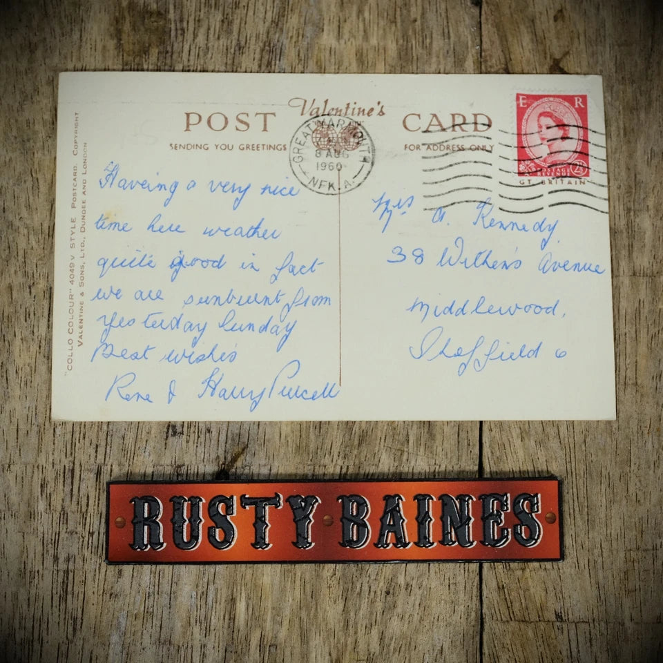Postcard, Hopton-on-Sea, Constitutional Camp, Chalet's, Printed...