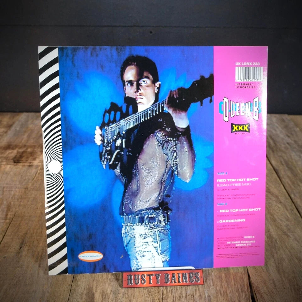 Record 12" Single, Queen B, Red Top Hot Shot