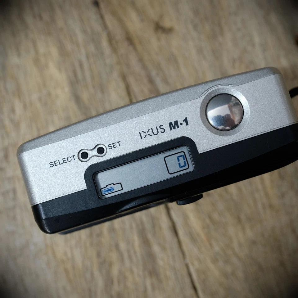 Canon IXUS M-1, 35mm APS Film Small Compact/Pocket Camera, Boxed, Case
