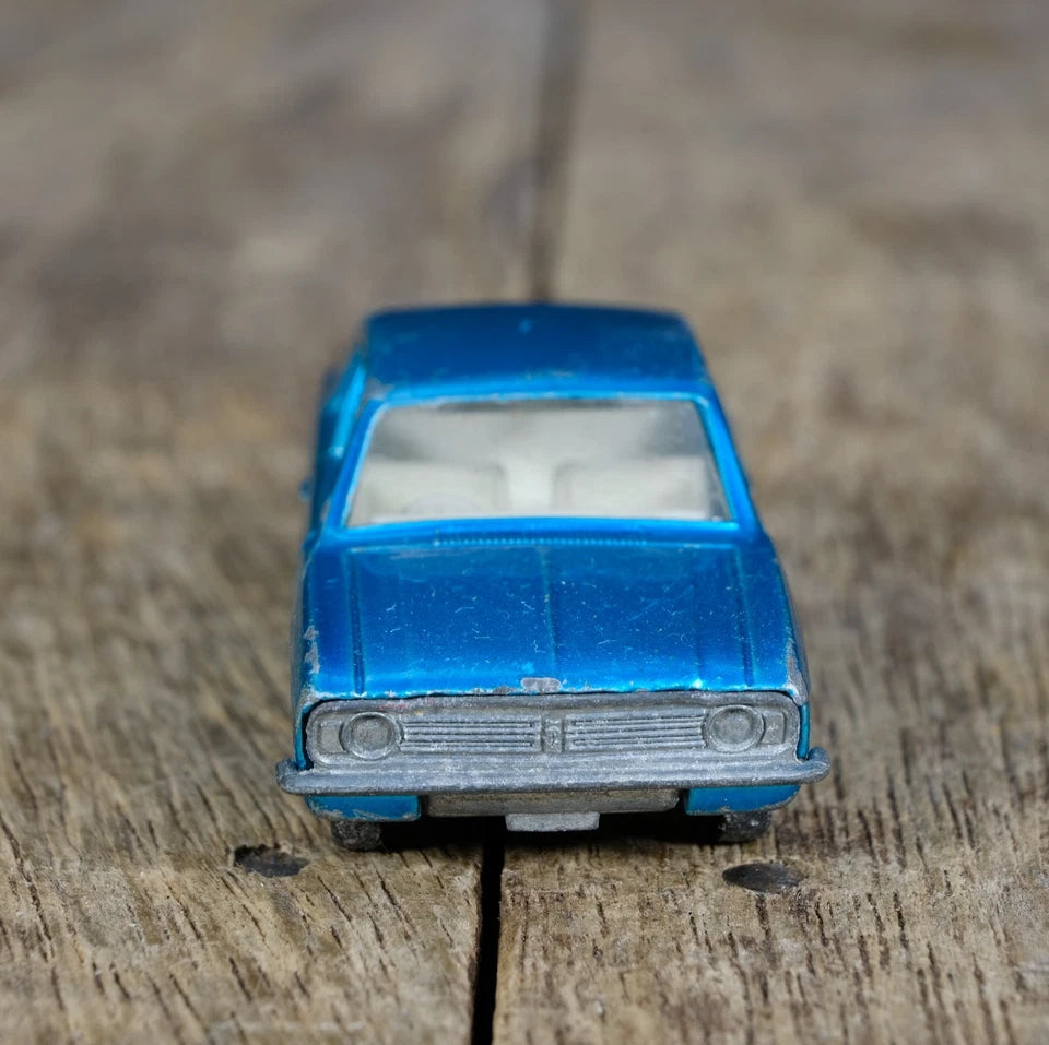 Original Vintage Matchbox/Lesney No.25 Ford Cortina Mk2 Blue, No Box