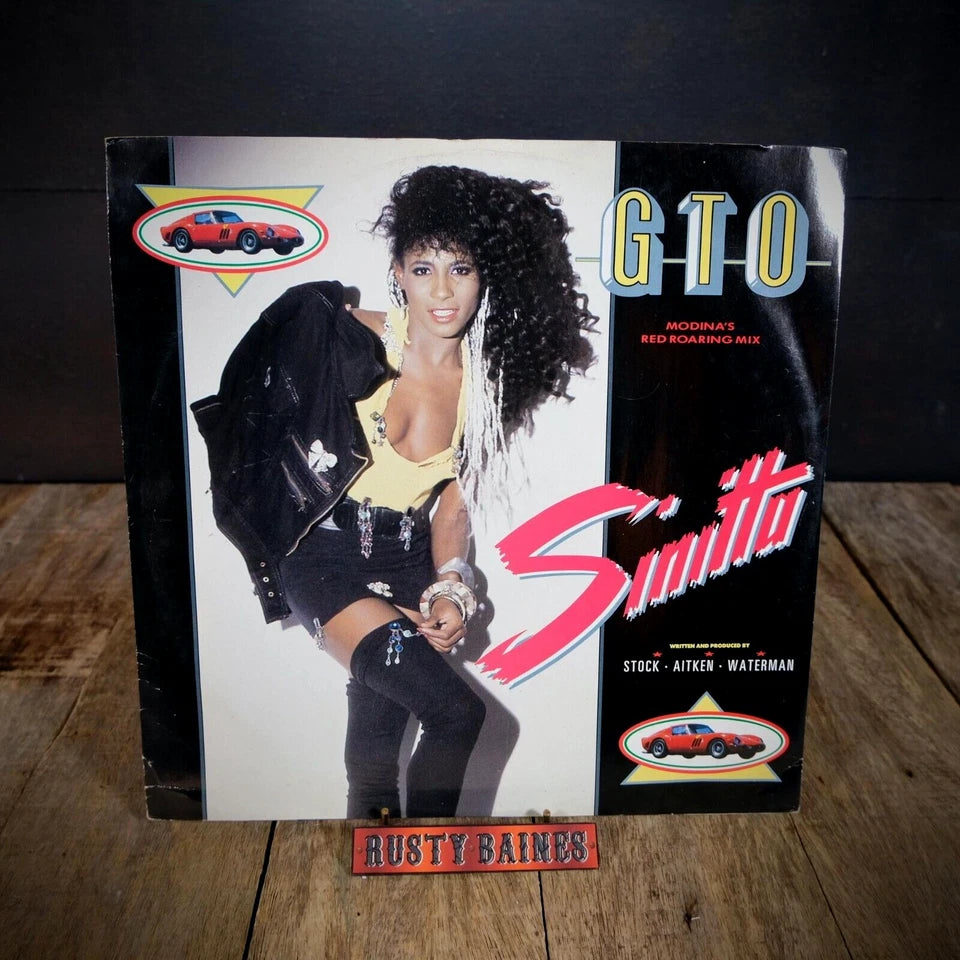 Record 12" Single x2, Sinitta, GTO/So Macho
