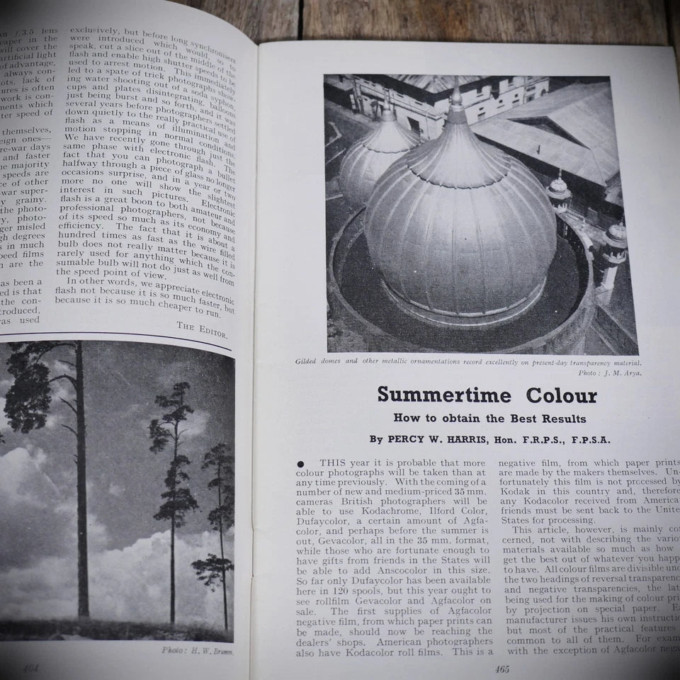 Vintage The Miniature Camera Pocket Magazine, Aug 1951