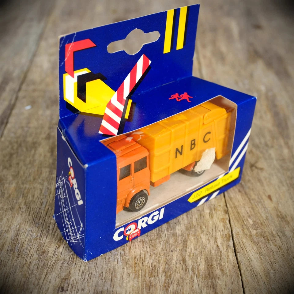 Corgi J52 NBC Refuse Wagon Bin Lorry, Boxed 1984