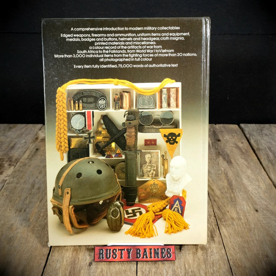 Military Collectables, Militaria Badges Caps Medals Postcards Etc. Hardback