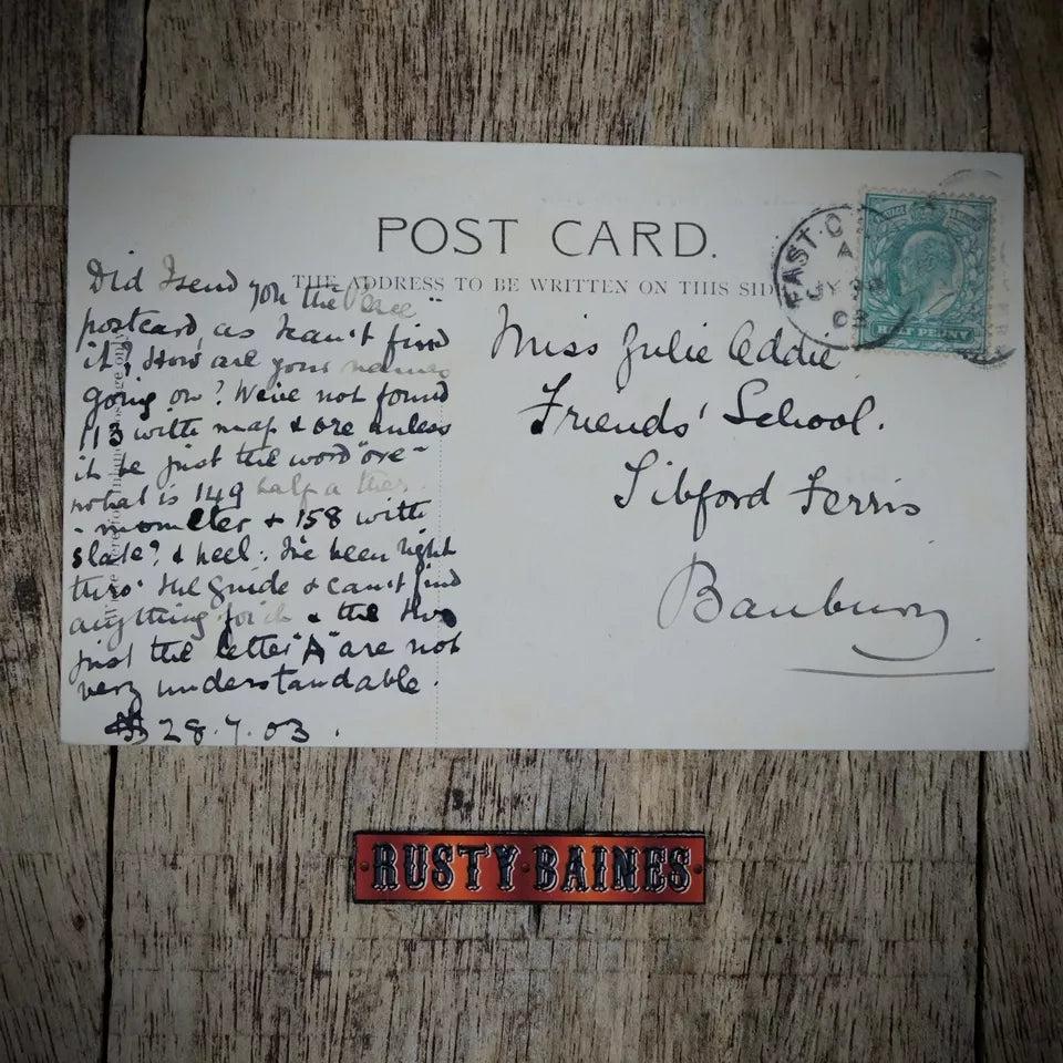 Postcard, Darlington Market Place, East Monday