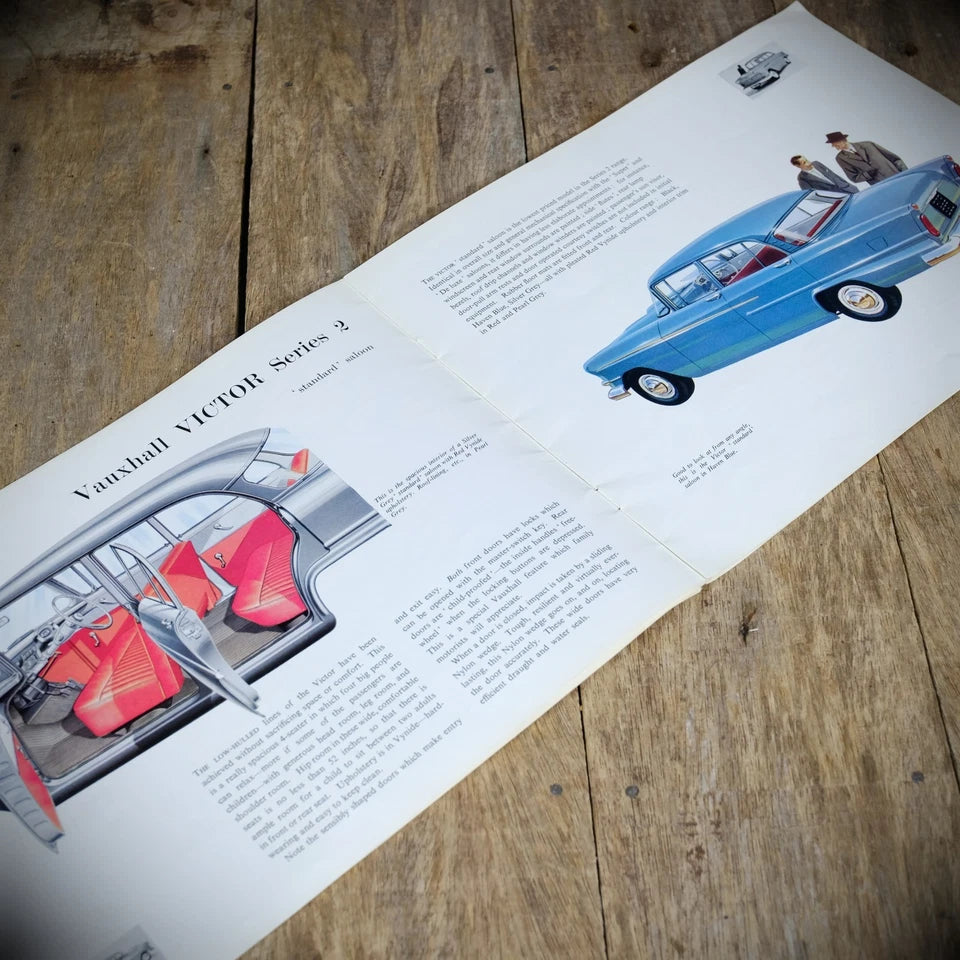 Vintage Car Brochure, Vauxhall Victor Series 2 Mk2 (F Series) V1170