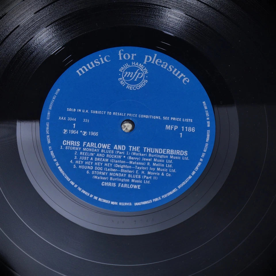 Record LP, Chris Farlowe and the Thunderbirds, Stormy Monday