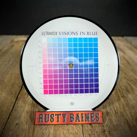 Record 7" Picture Disc Single, Ultravox, Visions in Blue