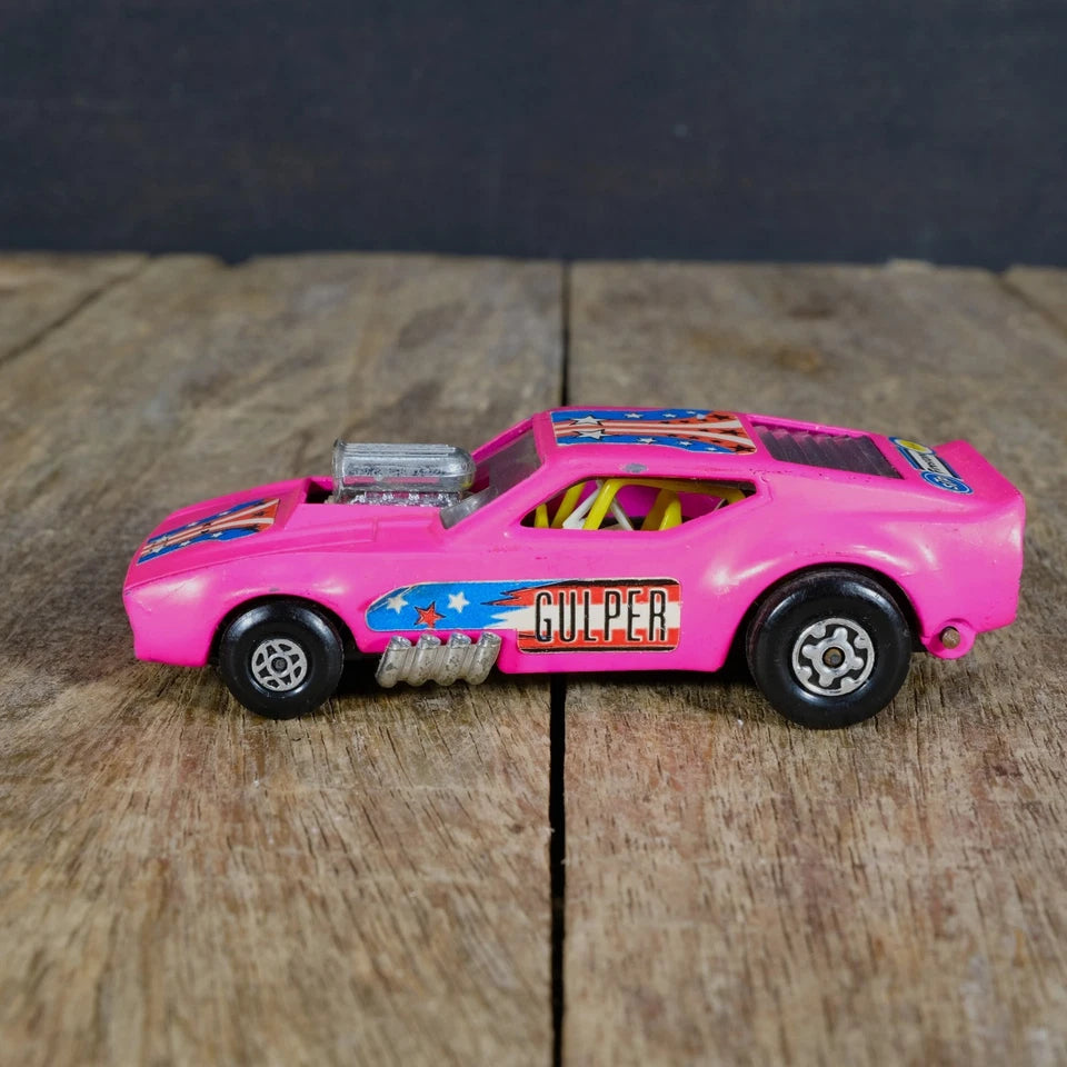 Original Vintage Matchbox Speed Kings K-38 Gus's Gulper Mustang Dragster, No Box