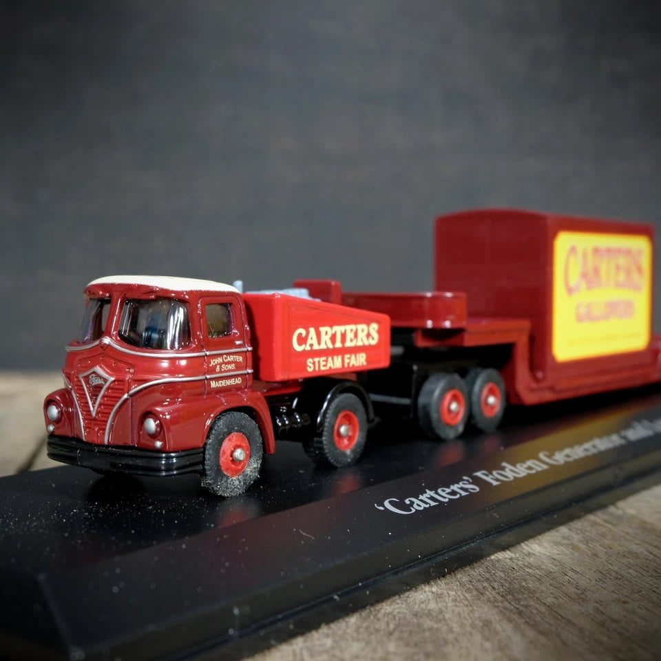 Atlas Showmans Carters Steam Fair Foden Generator Lorry & Trailer
