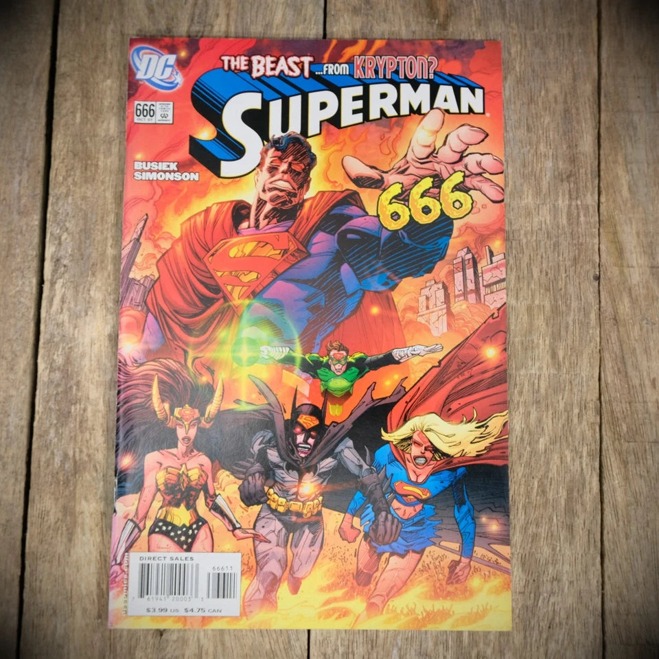 Comic Bundle, DC Superman #662-663-664-665-666