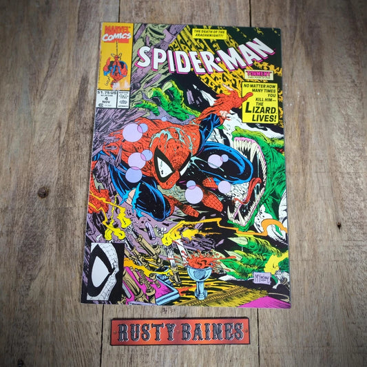 Comic, Spider-Man 4th November 1990