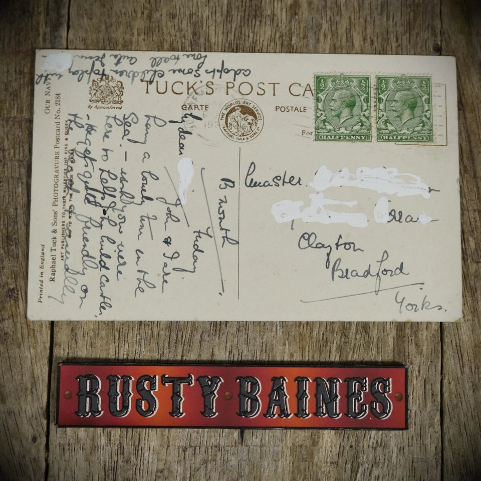 Postcard, British Warships Destroyers, HMS Comet, Printed