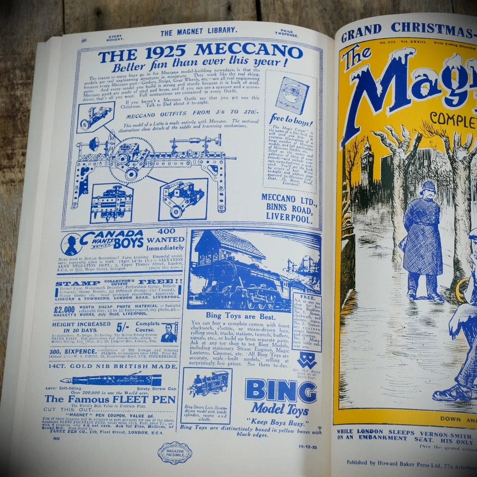 Magnet Volume No.71, The Greyfriars Second Eleven, Frank Richards 1979 Hardback