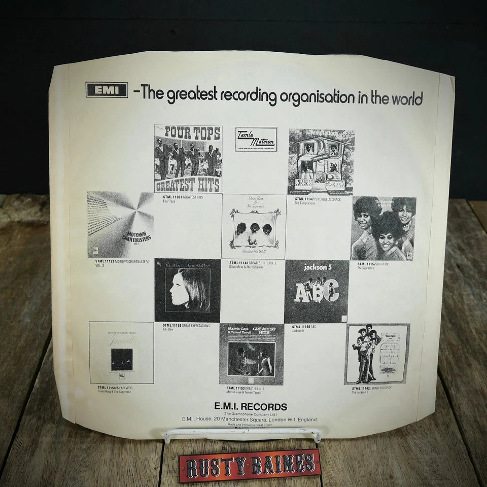 Record LP Album, 16 Non-Stop Tamla Motown Hits, STML 11200