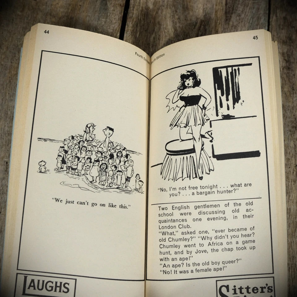 Sitter's Digest Fourth Edition, Naughty Cartoon Comic Humour