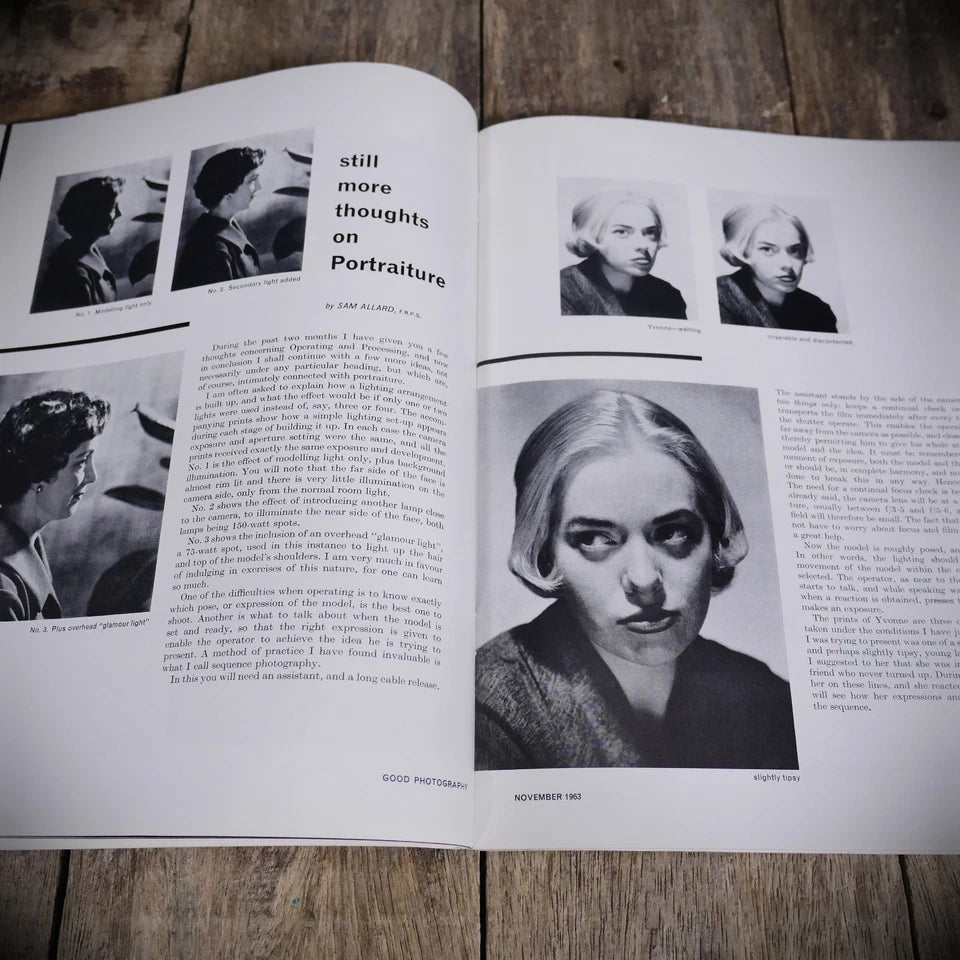 Vintage Good Photography Magazine November 1963