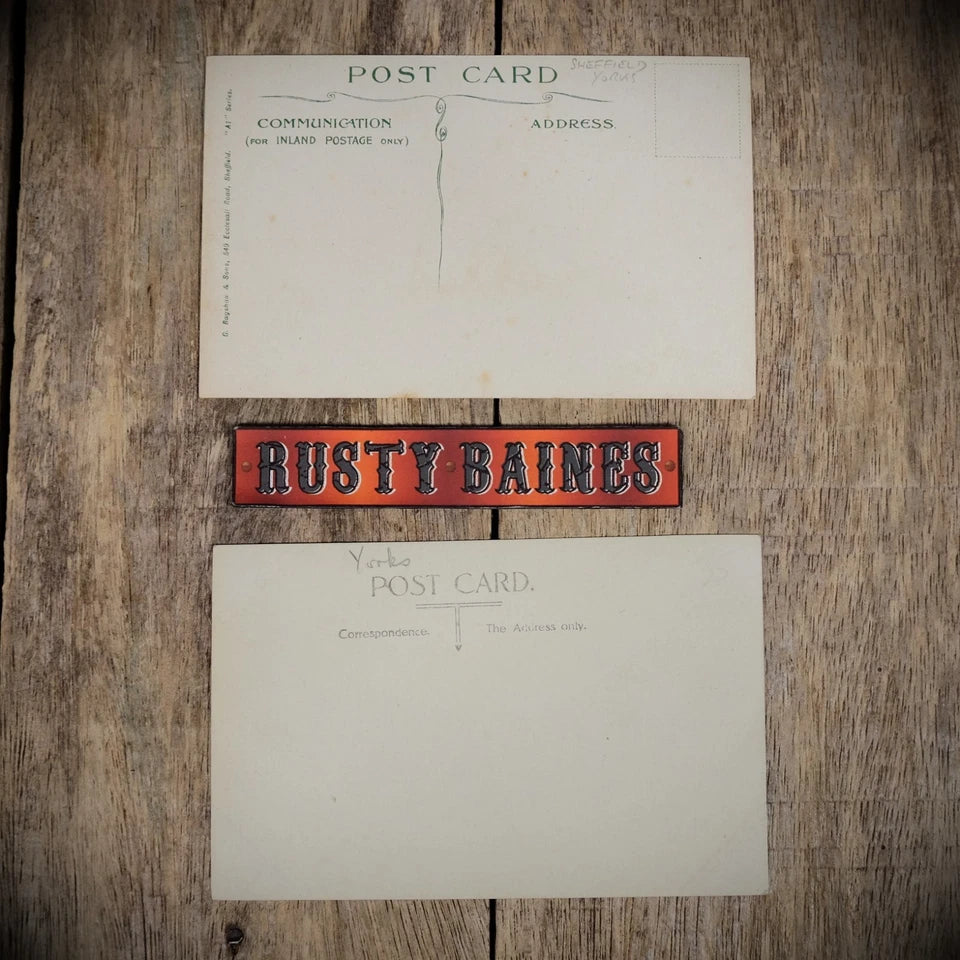 Postcards, x2 Sheffield Old Hunter's Bar, Pub, Ecclesall