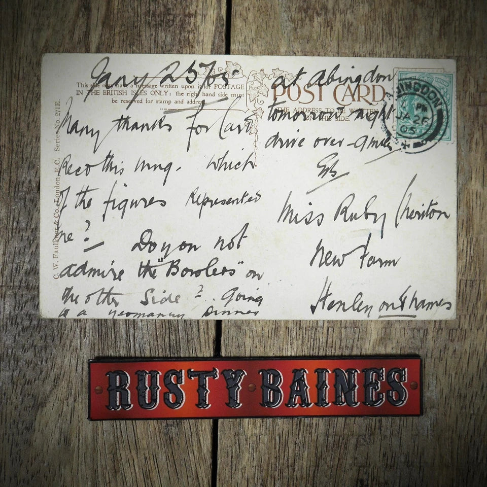 Postcard, Comic, Building Hadrian's Wall, Roman History