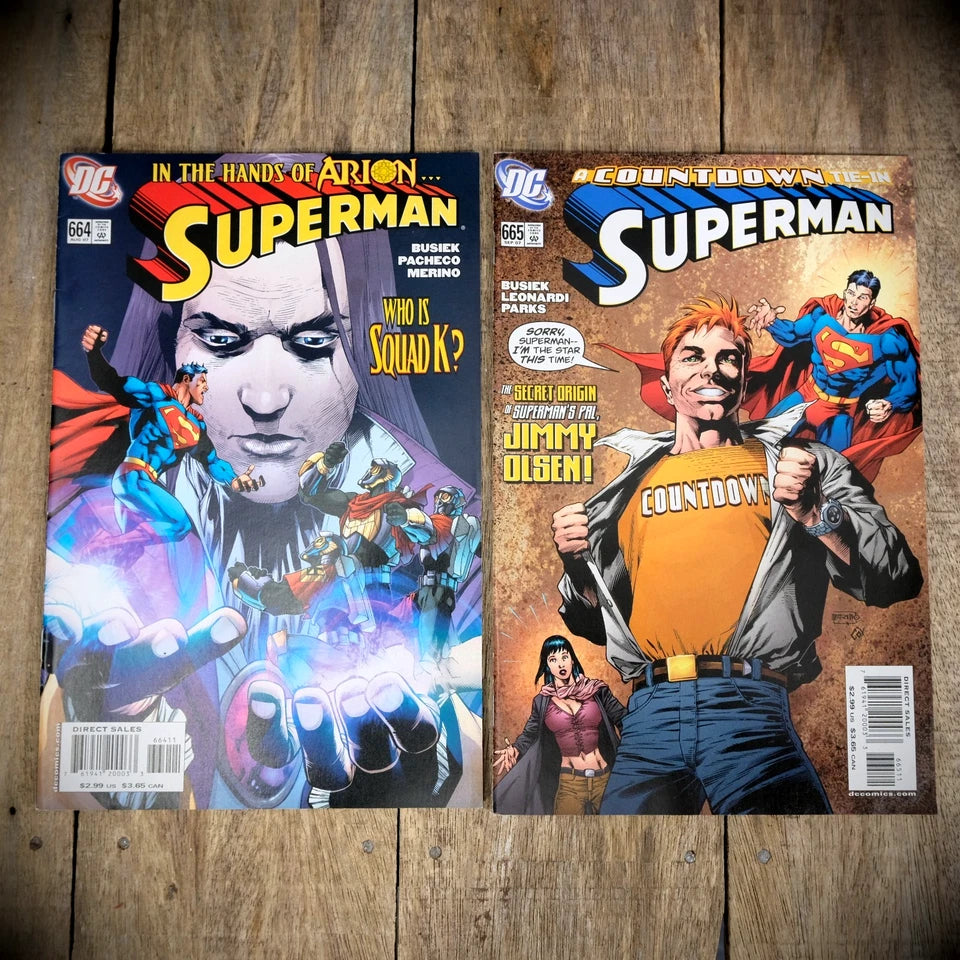 Comic Bundle, DC Superman #662-663-664-665-666