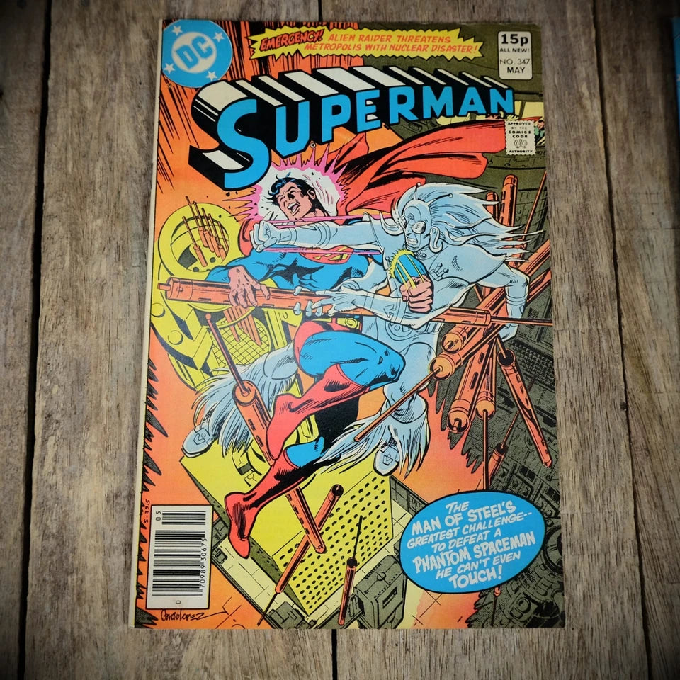 DC Comic, Superman #346, 347, 348, 1980