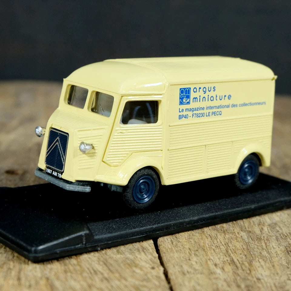 Citroen H Van Diecast, Argus Miniature, French Magazine, Eligor
