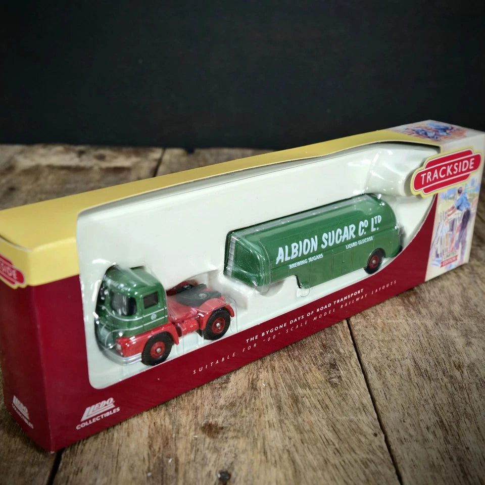 Lledo Trackside, Foden S21 Tanker Lorry, Albion Sugar, Green, 1/76