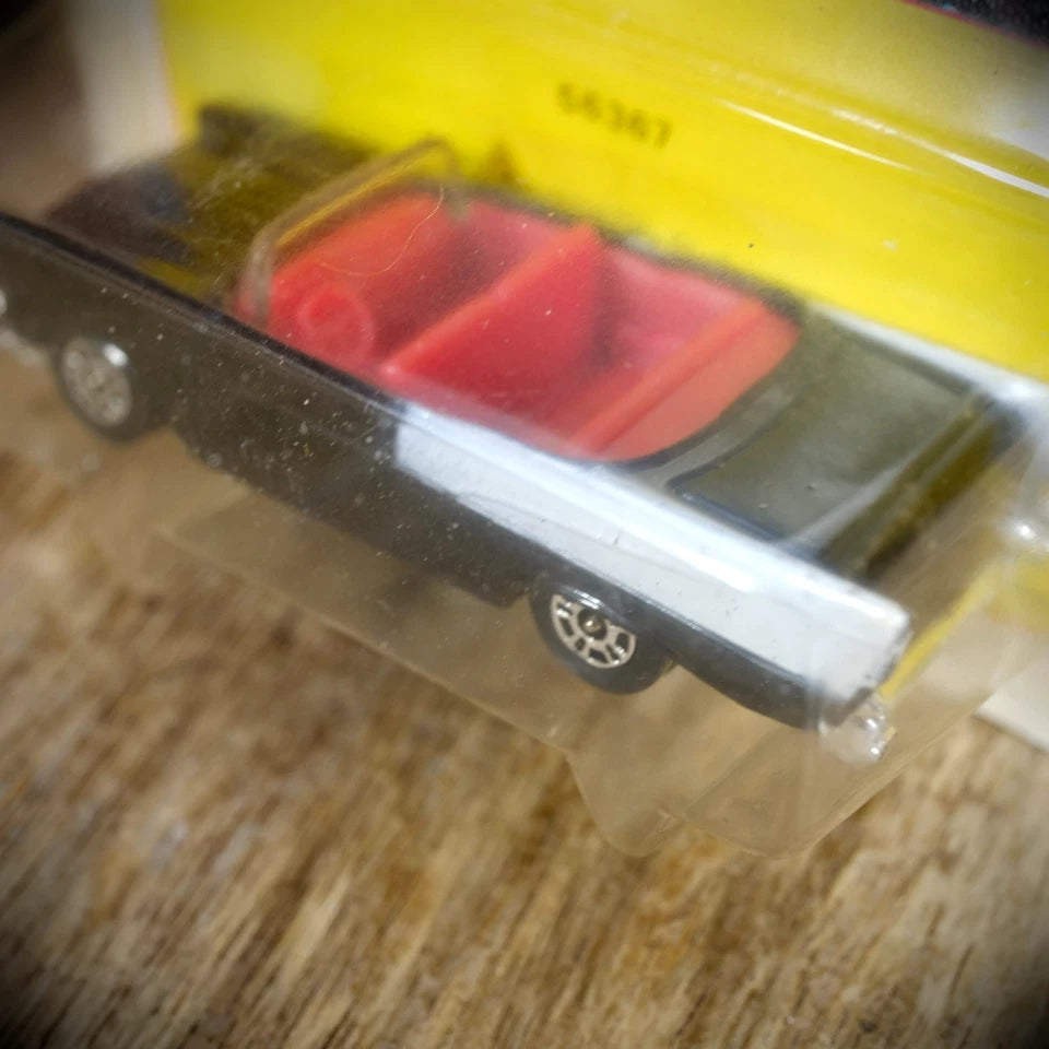 Corgi 57 Chevy, Simon & Simon TV Series,Black, Red Interior, Blistercard, Faults